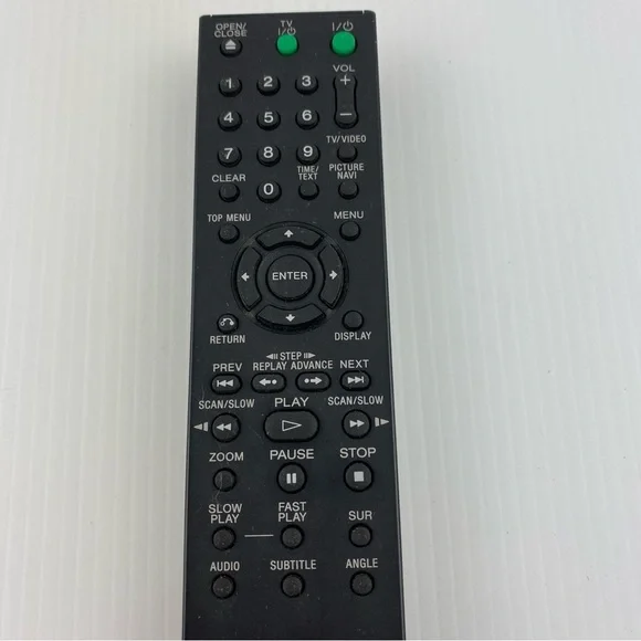 Sony Remote RMT-D185A DVD Player Remote Control - Picture 2 of 5